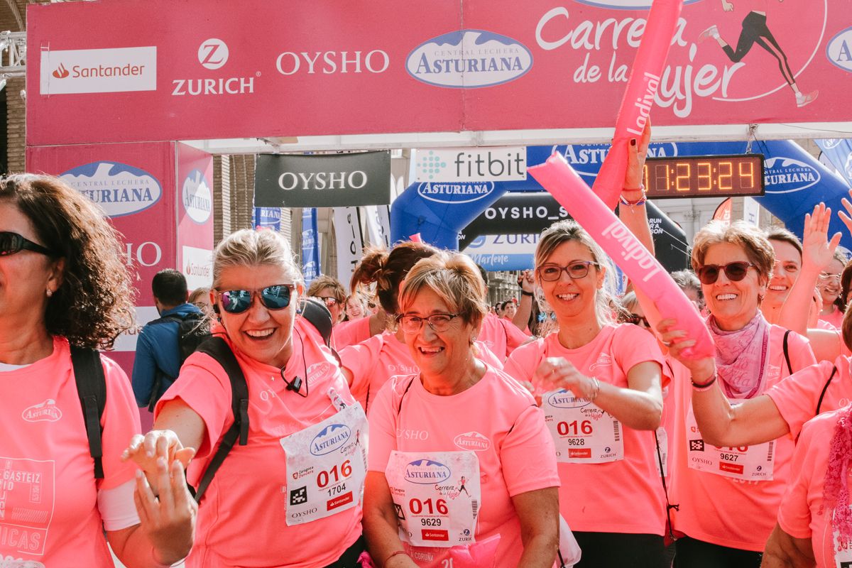 Llegada de la Carrera de la Mujer de Zaragoza (GALERÍA 22)