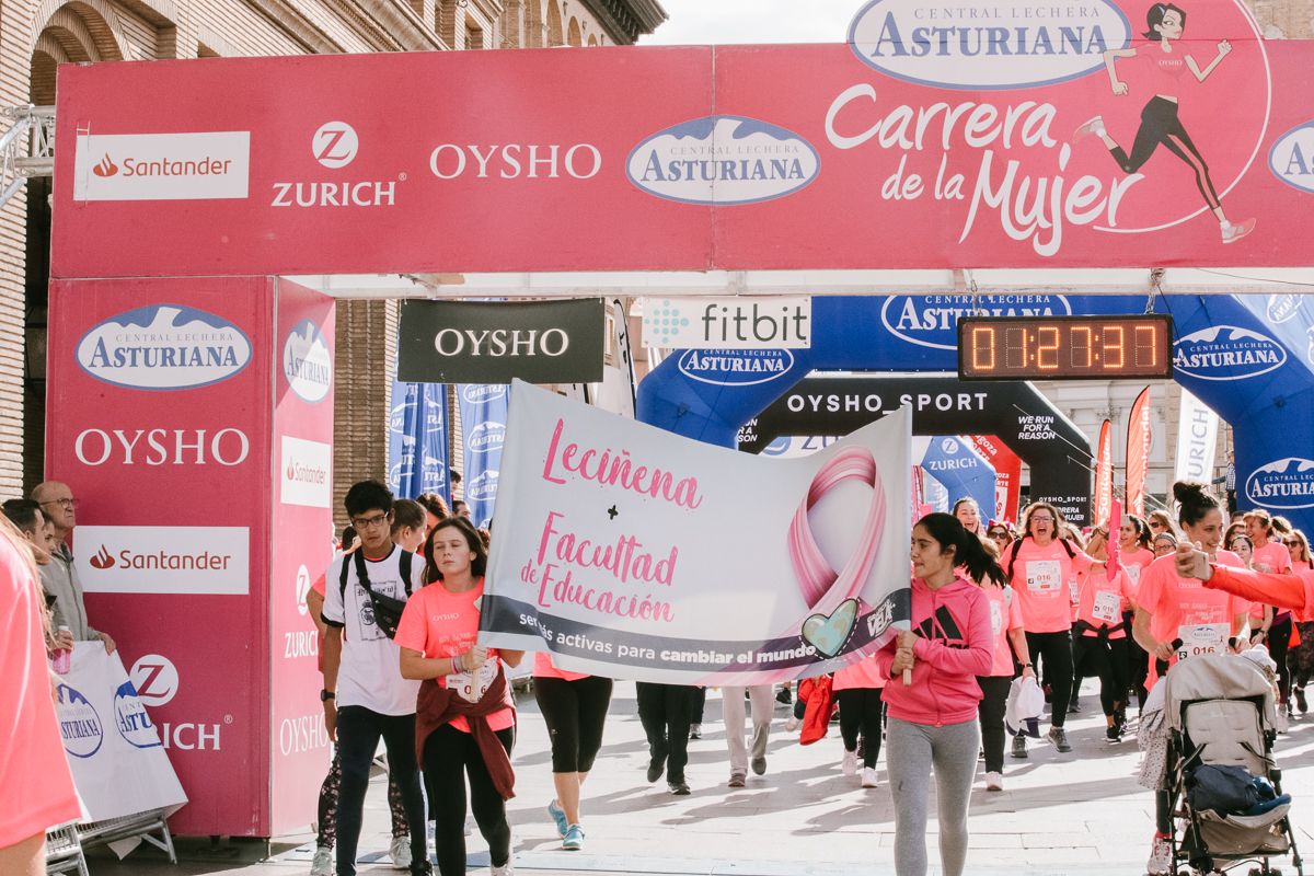 Llegada de la Carrera de la Mujer de Zaragoza (GALERÍA 24)