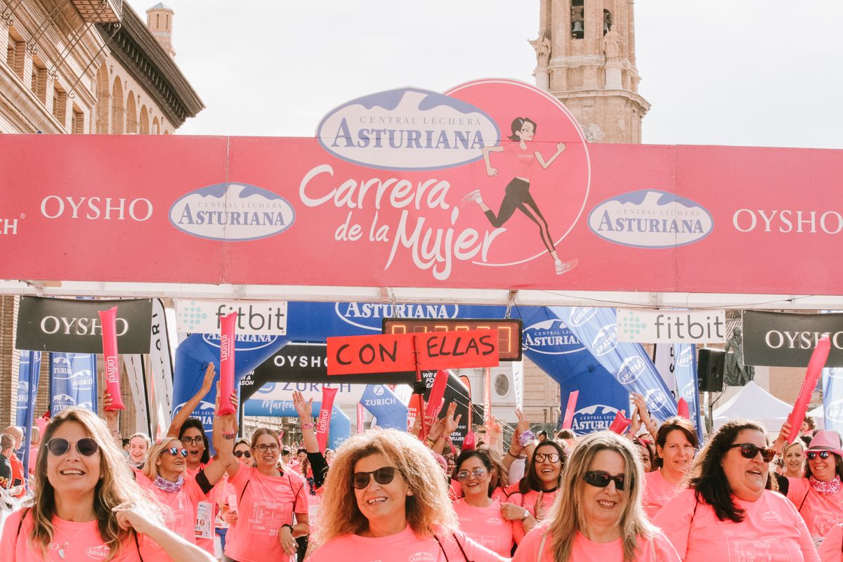 Llegada de la Carrera de la Mujer de Zaragoza (GALERÍA 26)