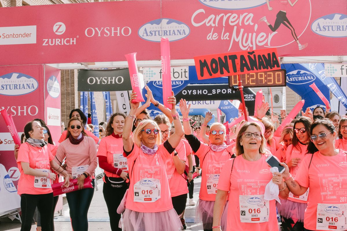 Llegada de la Carrera de la Mujer de Zaragoza (GALERÍA 26)