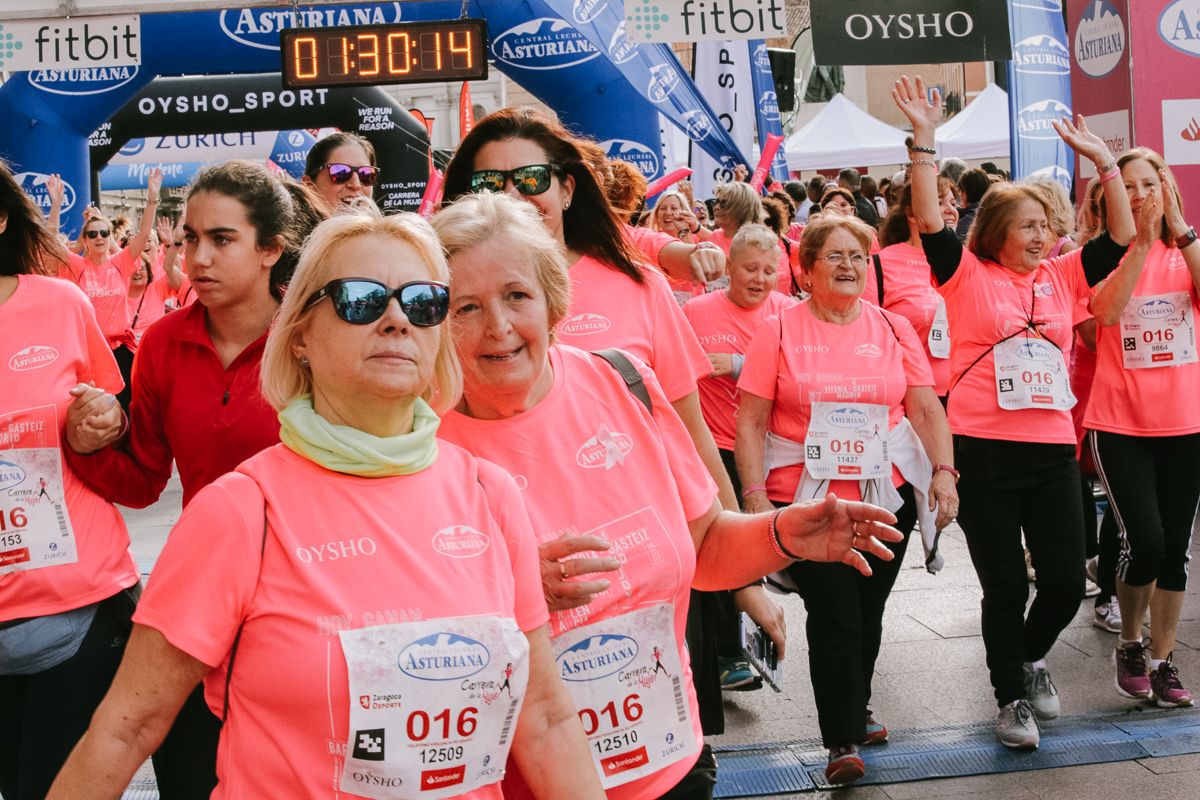 Llegada de la Carrera de la Mujer de Zaragoza (GALERÍA 26)