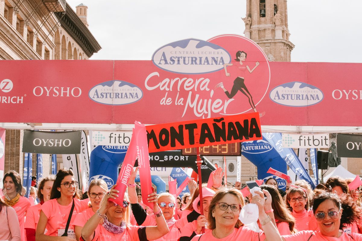 Llegada de la Carrera de la Mujer de Zaragoza (GALERÍA 26)