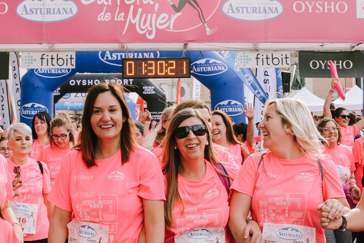 Llegada de la Carrera de la Mujer de Zaragoza (GALERÍA 26)