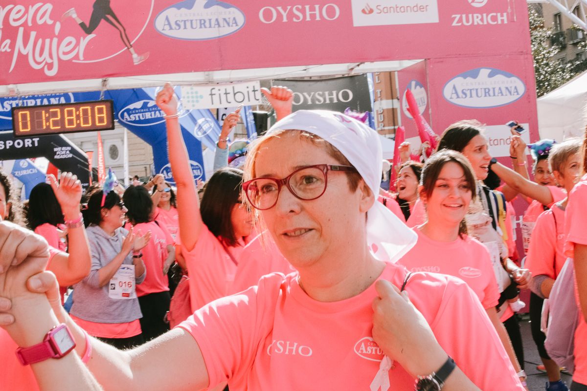 Llegada de la Carrera de la Mujer de Zaragoza (GALERÍA 25)