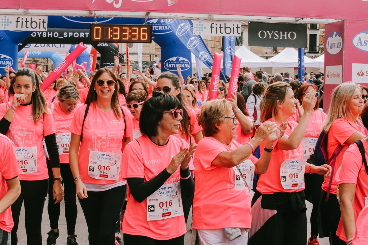Llegada de la Carrera de la Mujer de Zaragoza (GALERÍA 28)