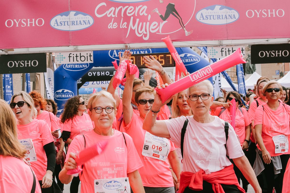 Llegada de la Carrera de la Mujer de Zaragoza (GALERÍA 28)