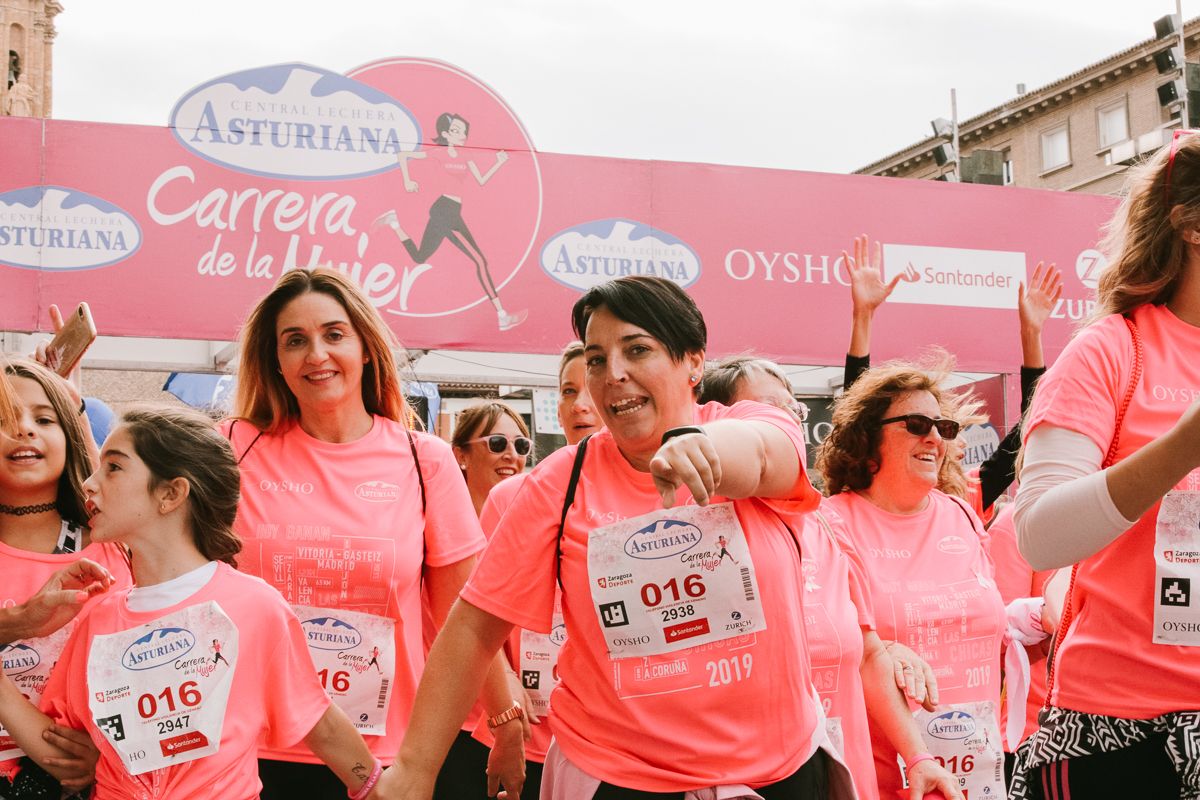 Llegada de la Carrera de la Mujer de Zaragoza (GALERÍA 28)