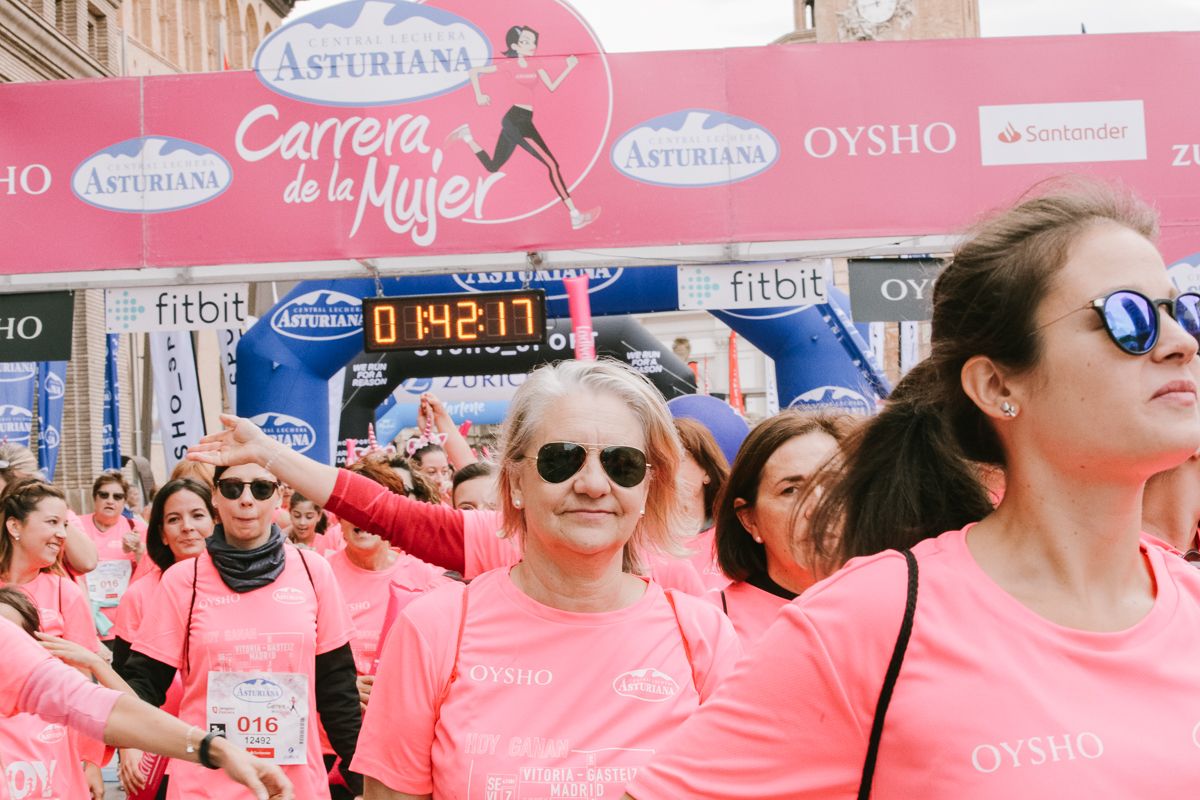 Llegada de la Carrera de la Mujer de Zaragoza (GALERÍA 32)
