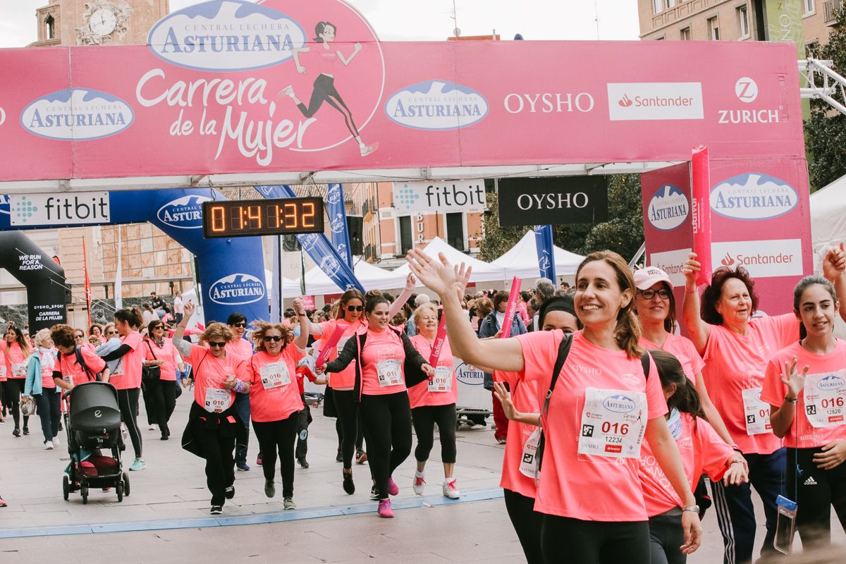 Llegada de la Carrera de la Mujer de Zaragoza (GALERÍA 32)
