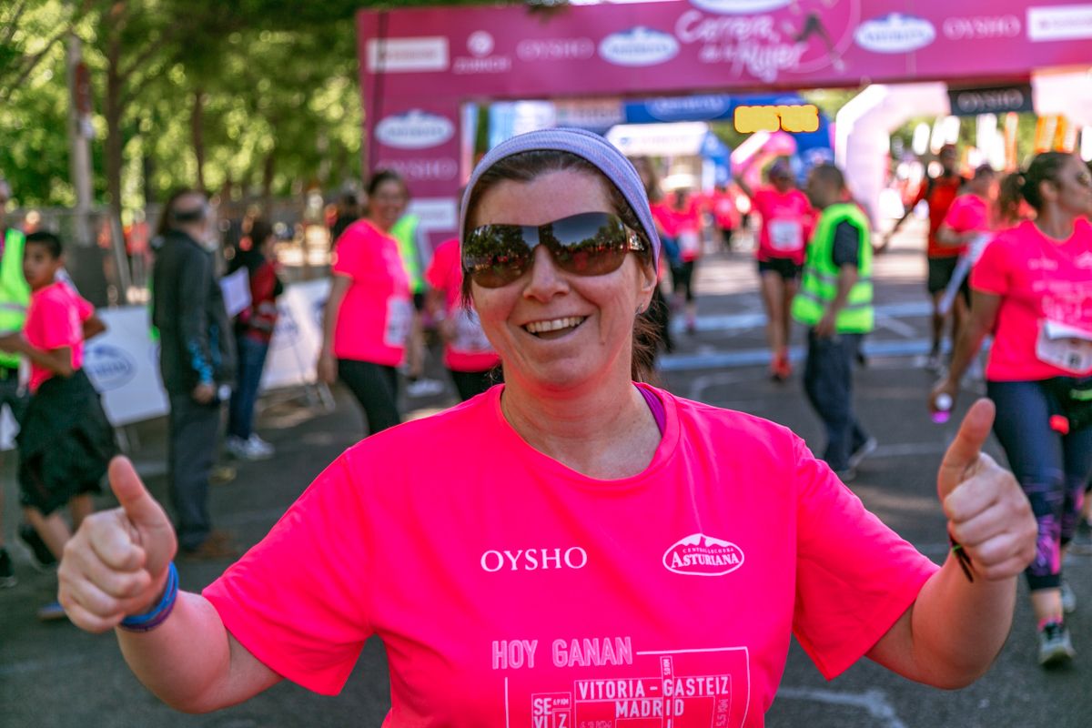 Carrera de la Mujer de Madrid - META, ARCO DERECHO (de 56:20 a 57:45)