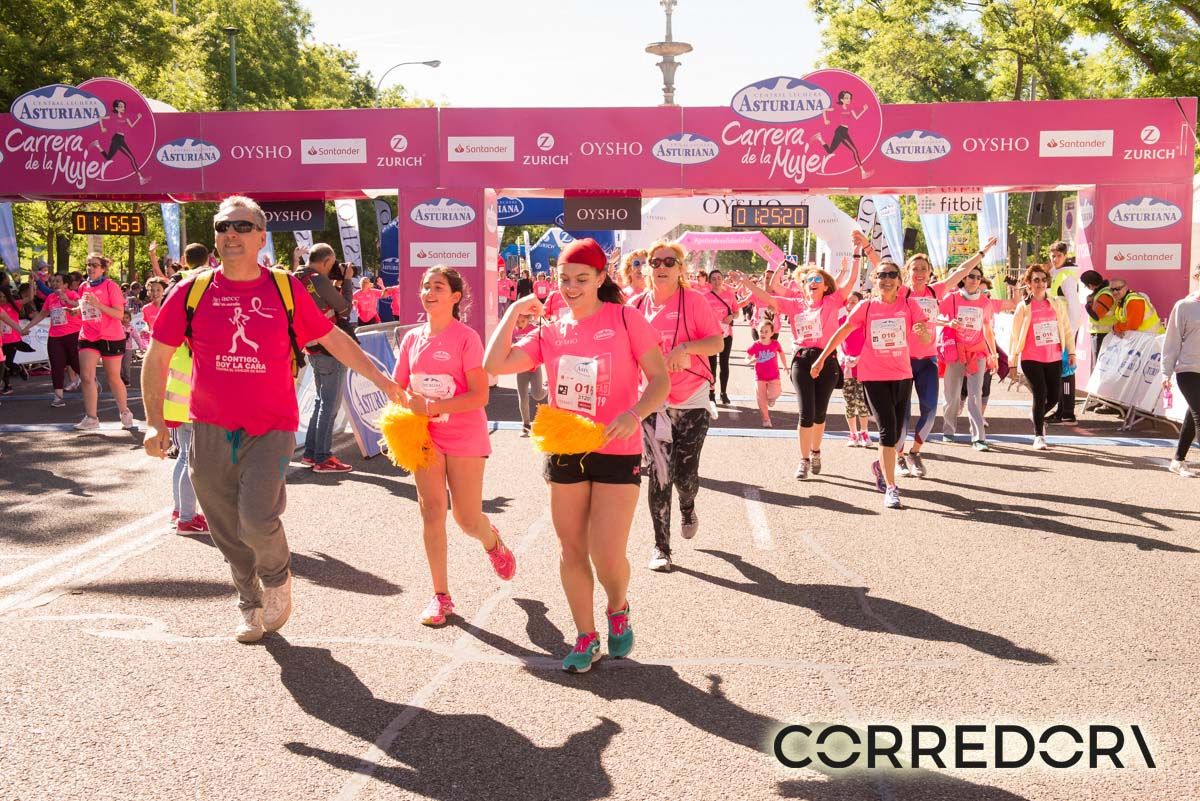 Carrera de la Mujer Madrid arco izquierdo de 1 25 52	a 1 25 43