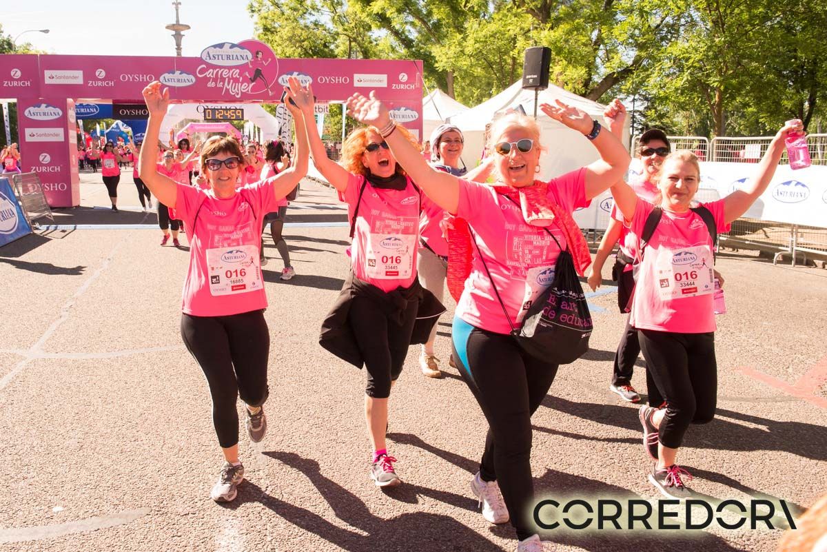 Carrera de la Mujer Madrid arco izquierdo de 1 25 52	a 1 25 43