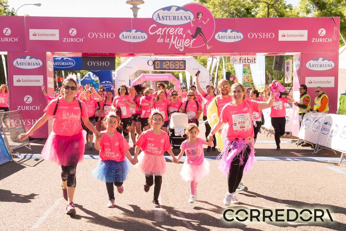 Carrera de la Mujer Madrid arco izquierdo 1 25 48 a 1 28 03