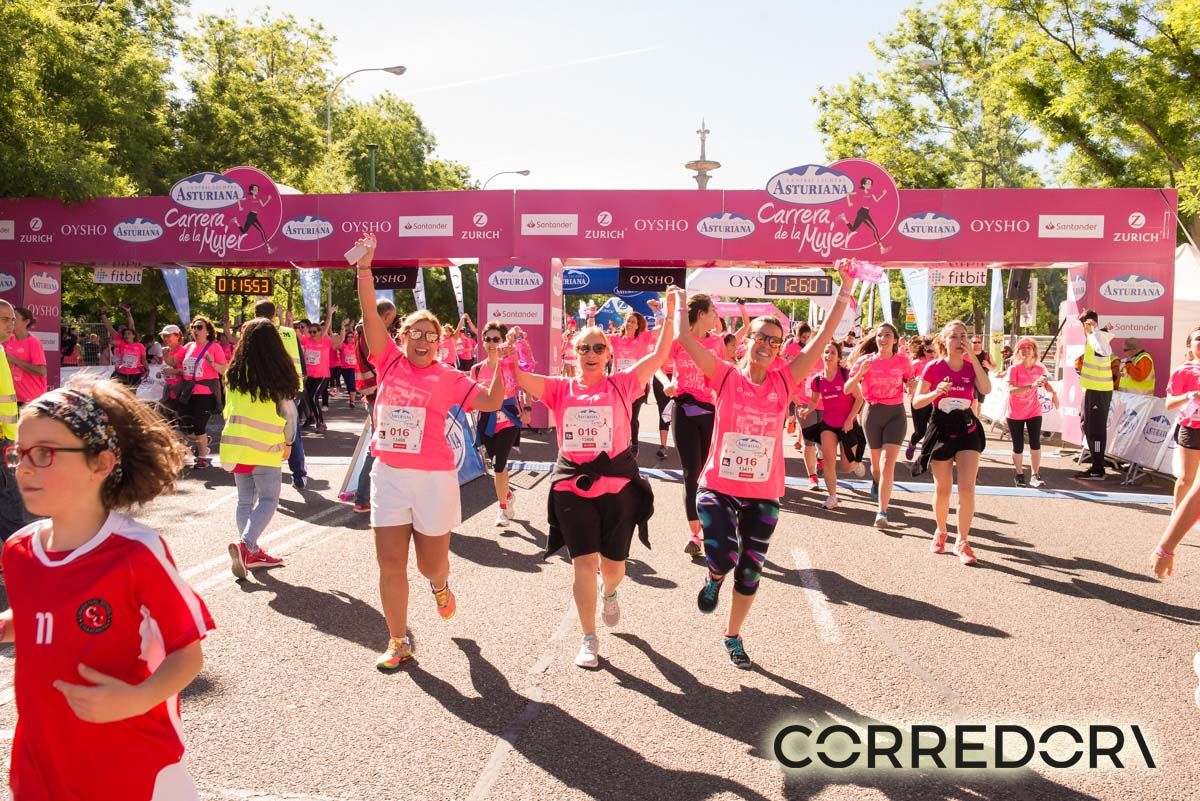 Carrera de la Mujer Madrid arco izquierdo 1 25 48 a 1 28 03