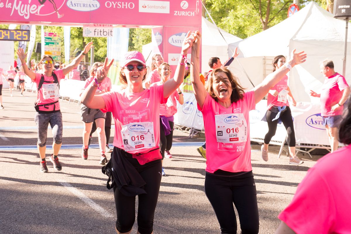 Carrera de la Mujer de Madrid - META, ARCO IZQUIERDO (de 46:40 a 47:50)