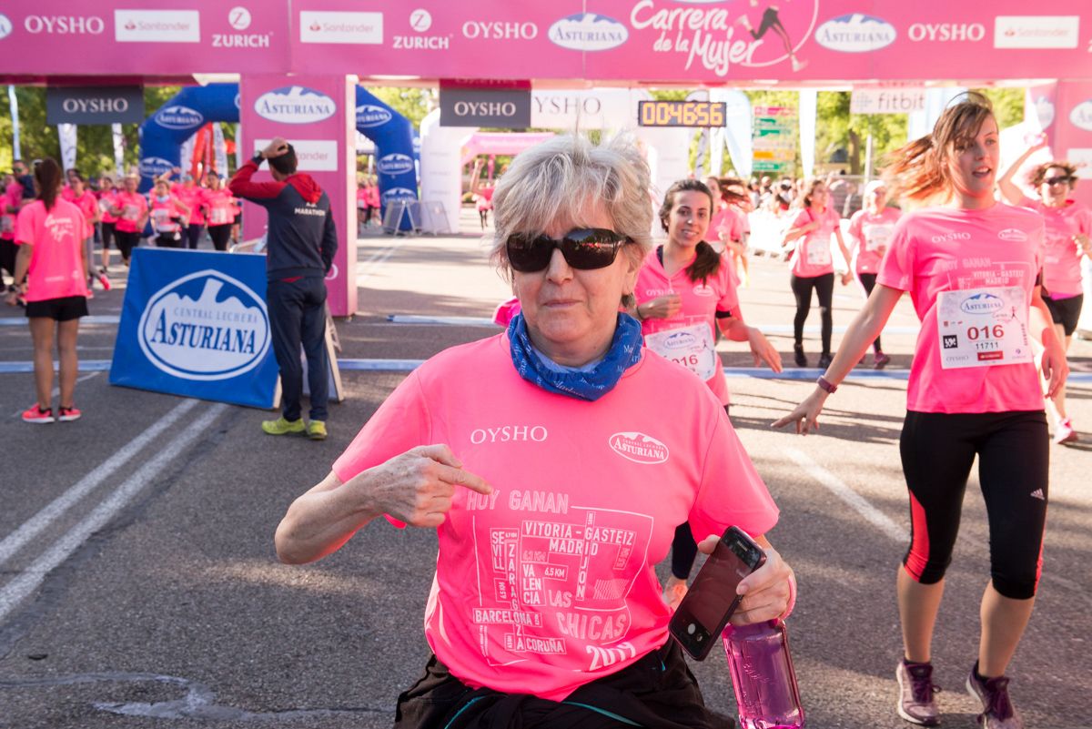 Carrera de la Mujer de Madrid - META, ARCO IZQUIERDO (de 46:40 a 47:50)