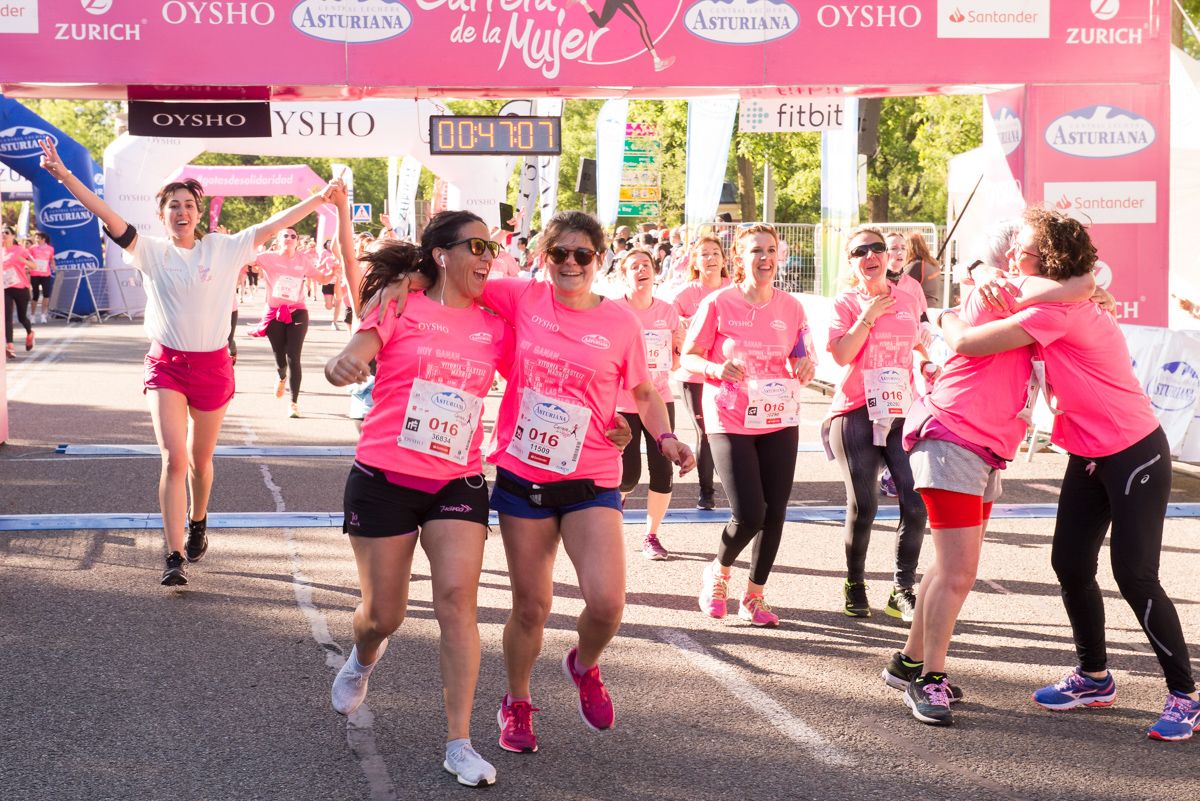 Carrera de la Mujer de Madrid - META, ARCO IZQUIERDO (de 46:40 a 47:50)