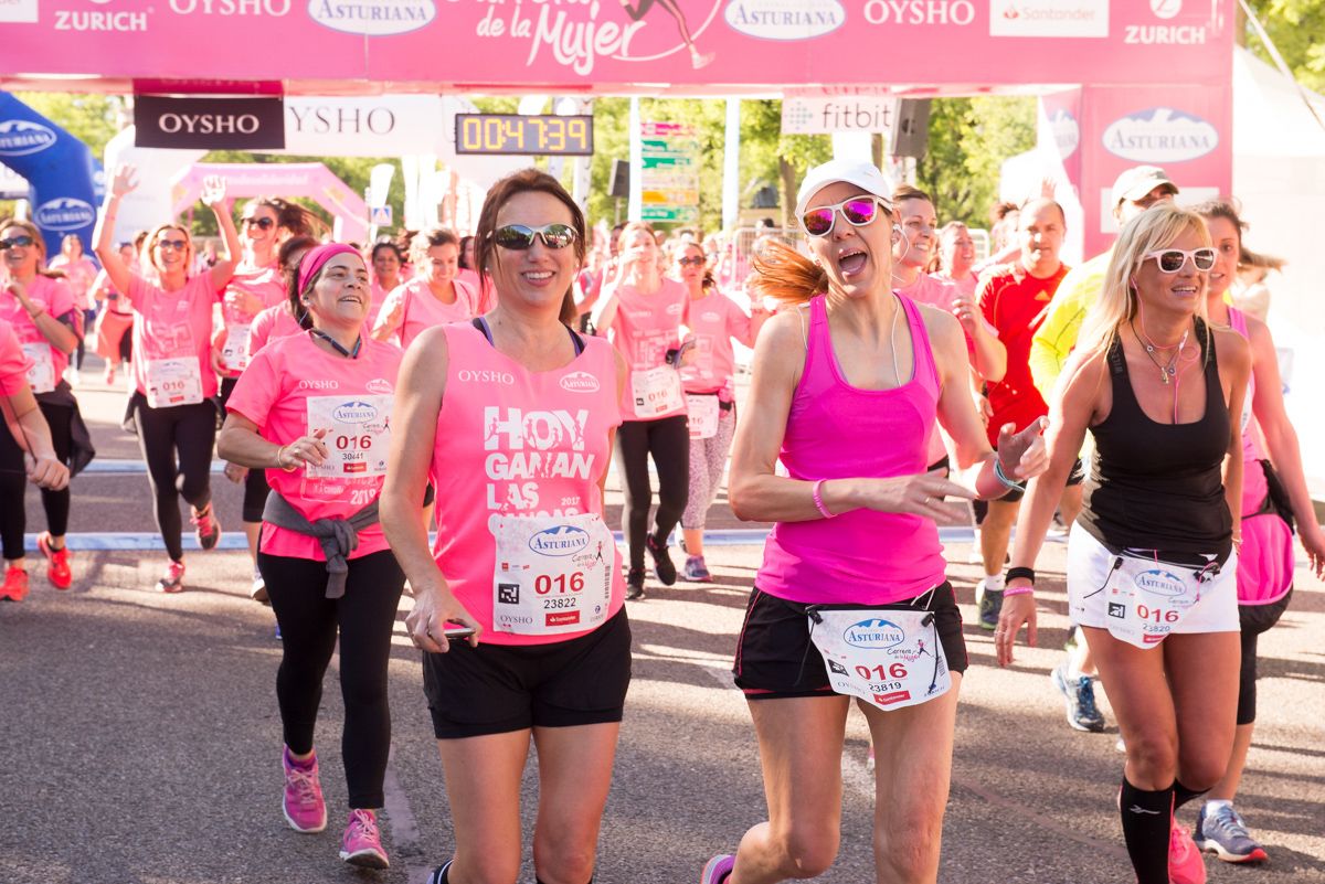 Carrera de la Mujer de Madrid - META, ARCO IZQUIERDO (de 46:40 a 47:50)