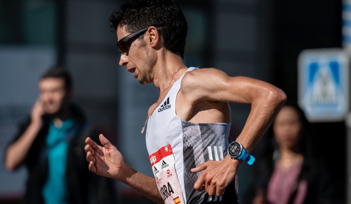 Javi Guerra durante el EDP RnR Madrid Maratón | Sportmedia