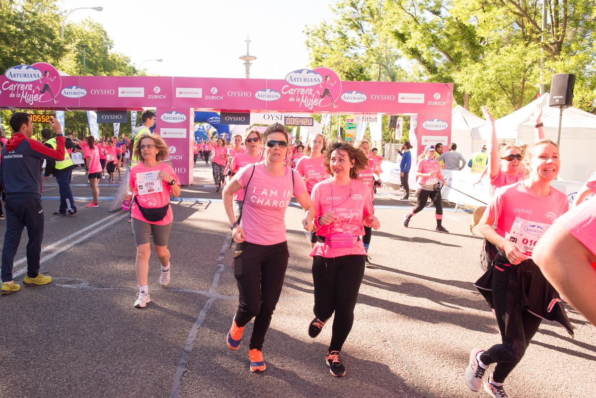 Carrera de la Mujer de Madrid - META, ARCO IZQUIERDO (de 54:22 a 55:36)