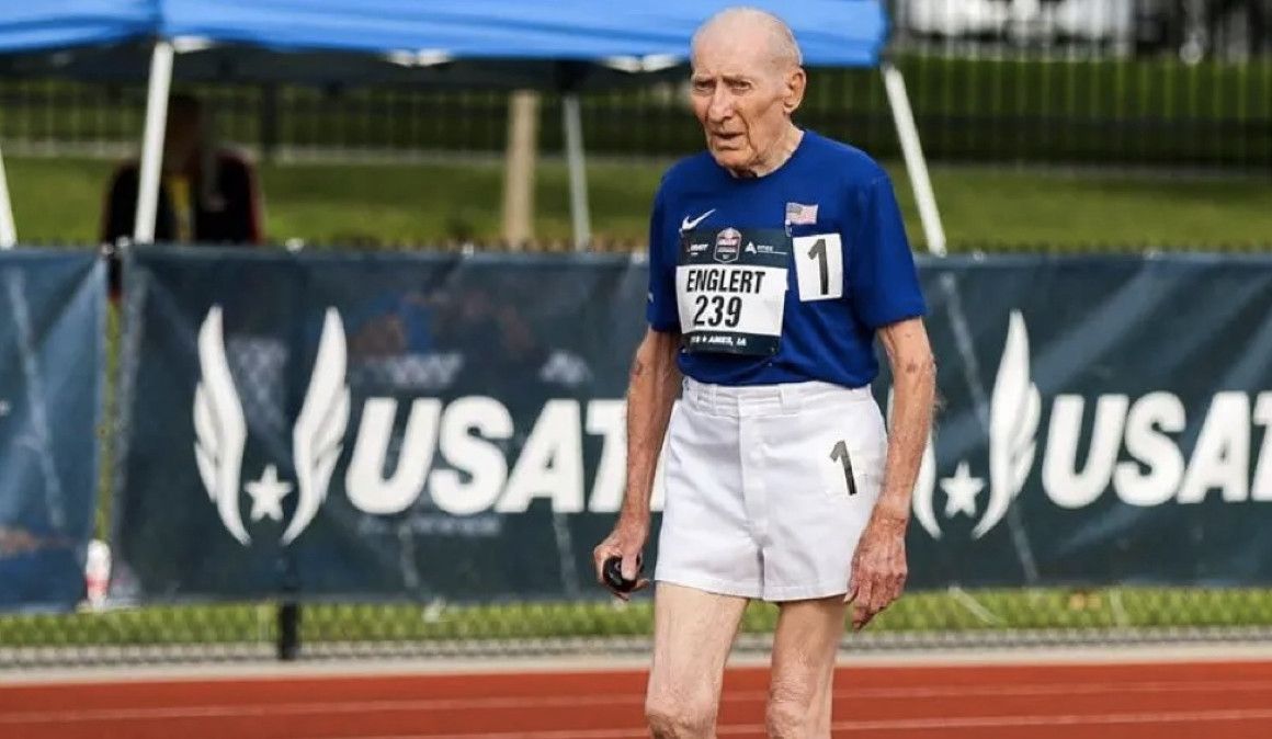 Roy Englert durante una competición | USATF