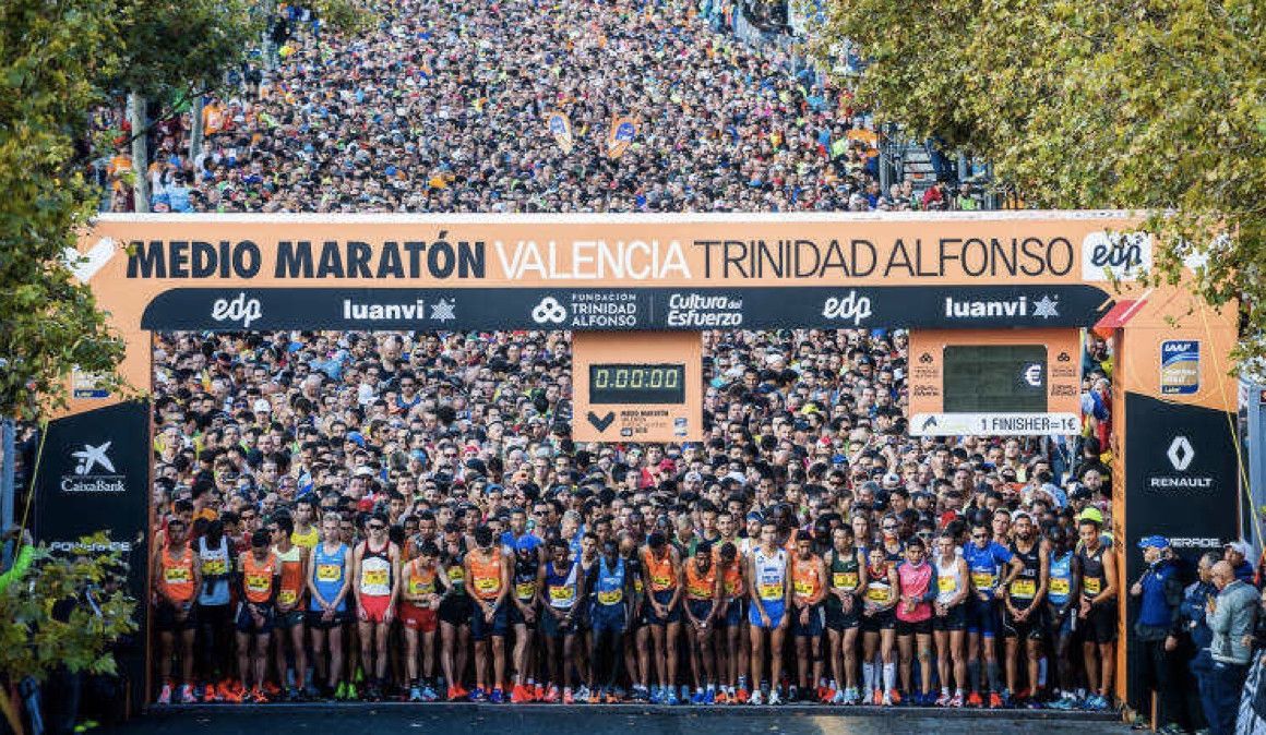 Agotados los dorsales del Medio Maratón de Valencia