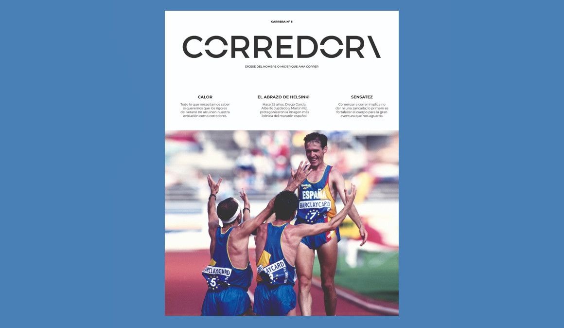 La portada del número 5 de la revista CORREDOR\ | Miguelez