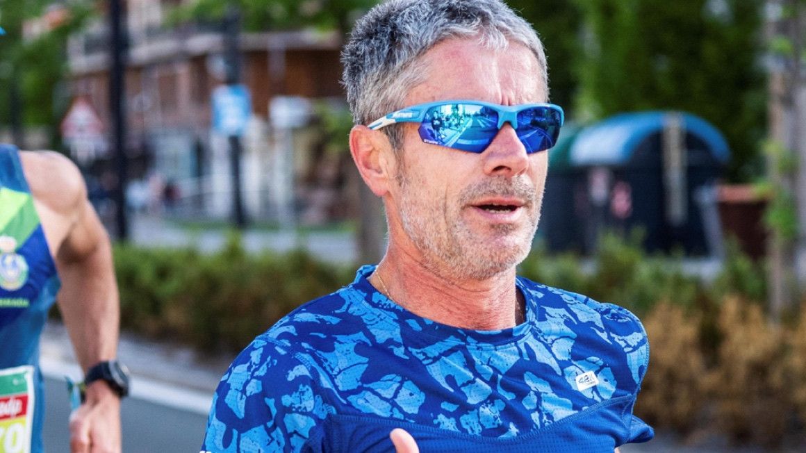 Martín Fiz durante una de sus carreras | EFE