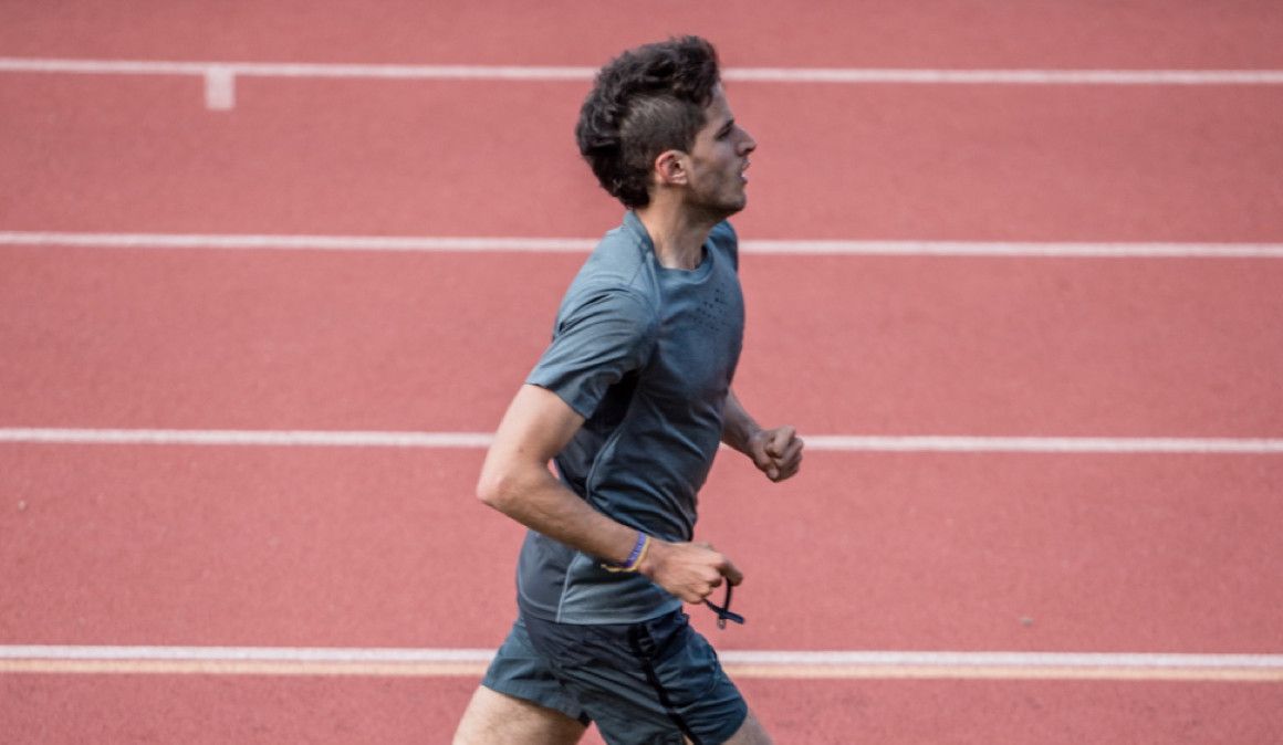 Durante un entrenamiento en la pista del INEF en Madrid | Sportmedia