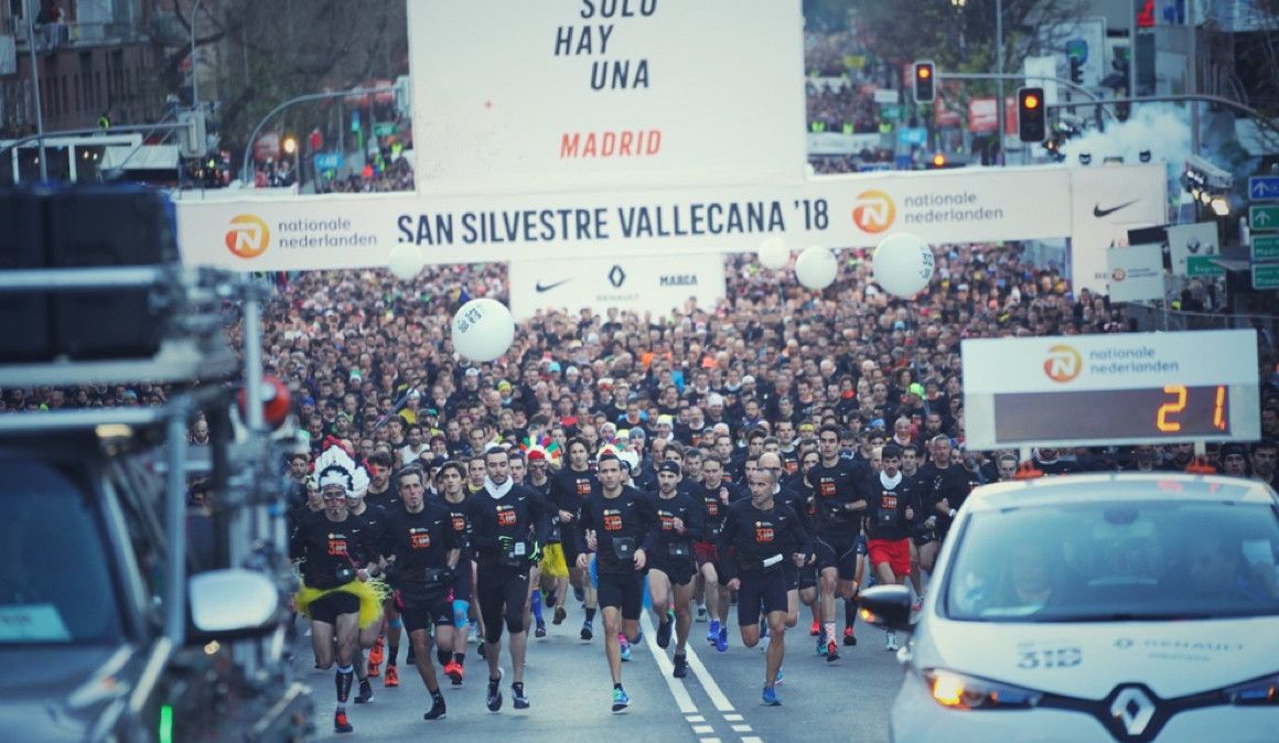 Una imagen de la San Silvestre Vallecana 2018 | soycorredor.es