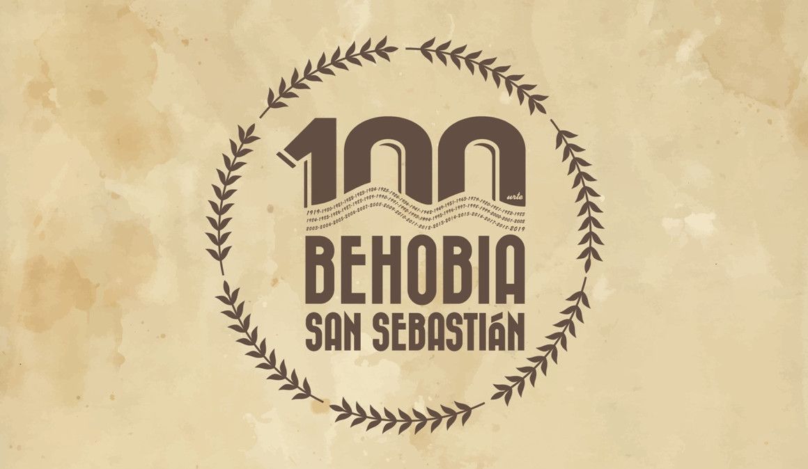 Logo del centenario de la Behobia - San Sebastián | soycorredor.es