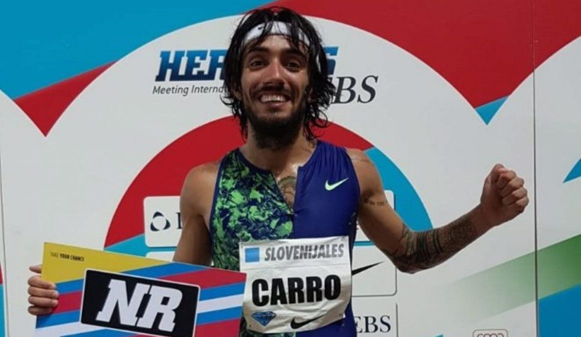 Fernando Carro, ¡récord de España de 3000 obstáculos!