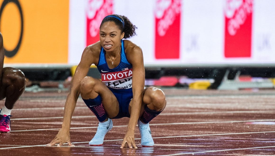 Allyson Felix en el Campeonato del Mundo de Londres 2017 | Sportmedia