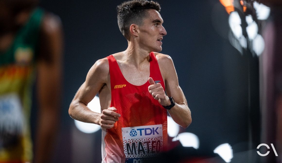 Dani Mateo en el Campeonato del Mundo de Doha. Foto: Sportmedia
