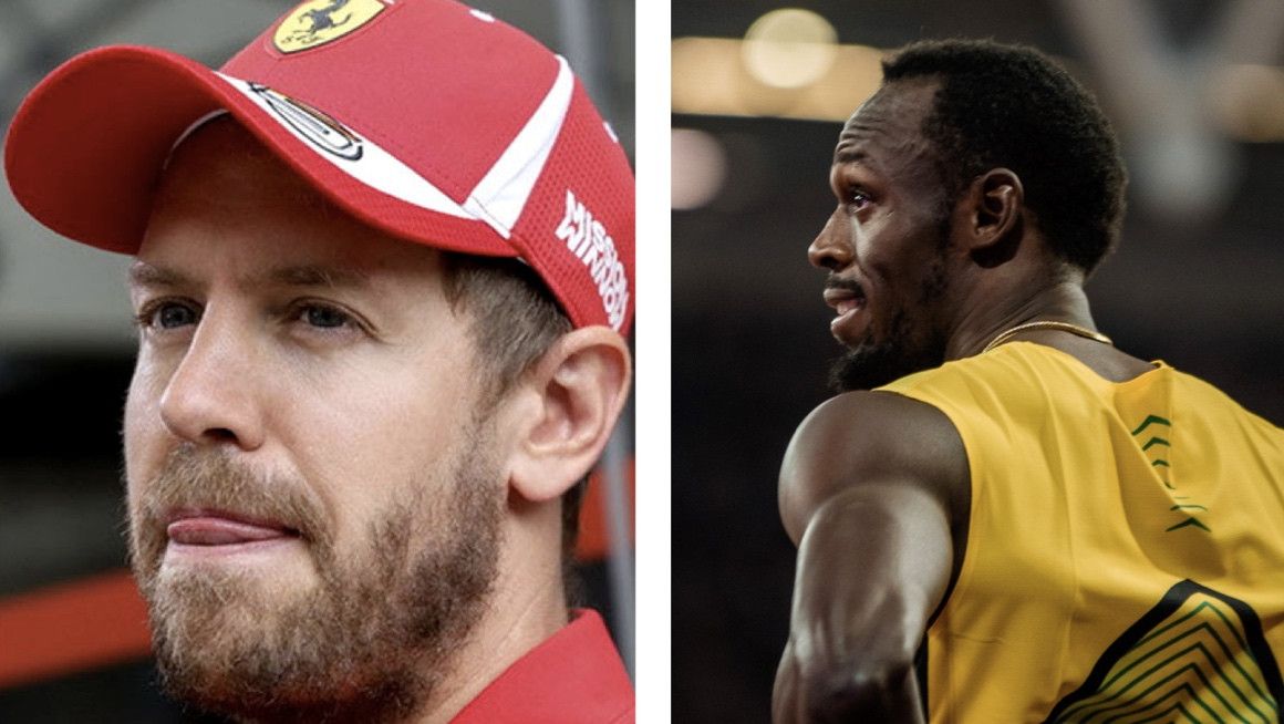Usain Bolt contra Vettel, ¿quién sería el más rápido en Montmeló?