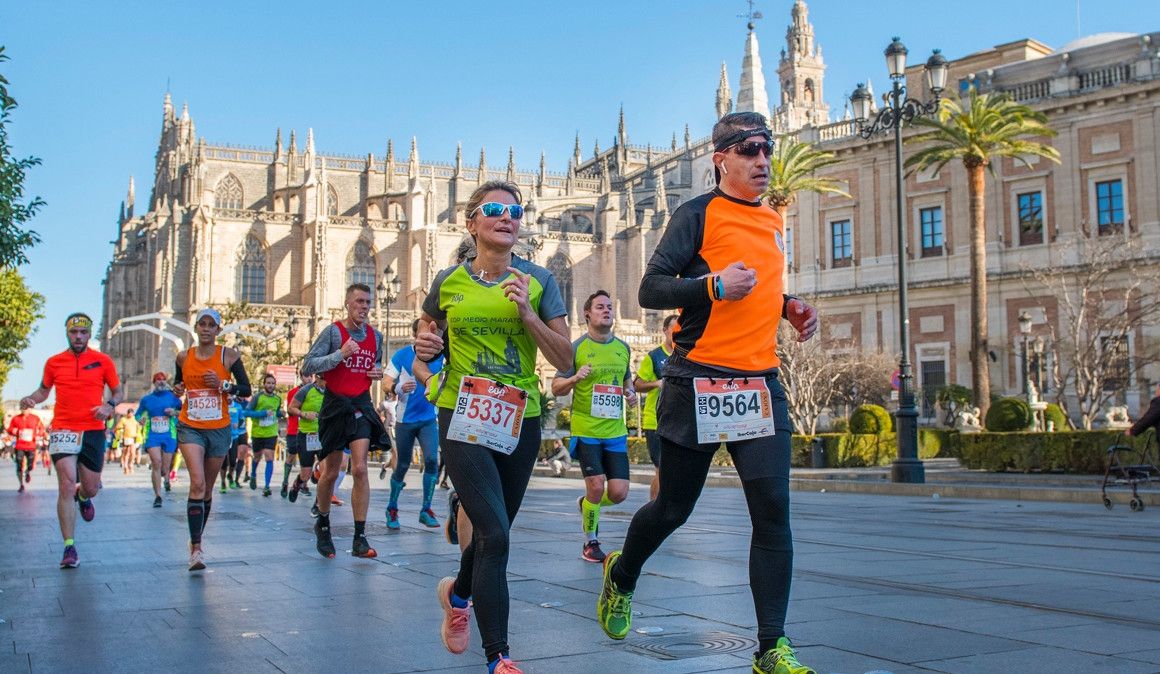 Una imagen del EDP Medio Maratón de Sevilla | JJ Úbeda