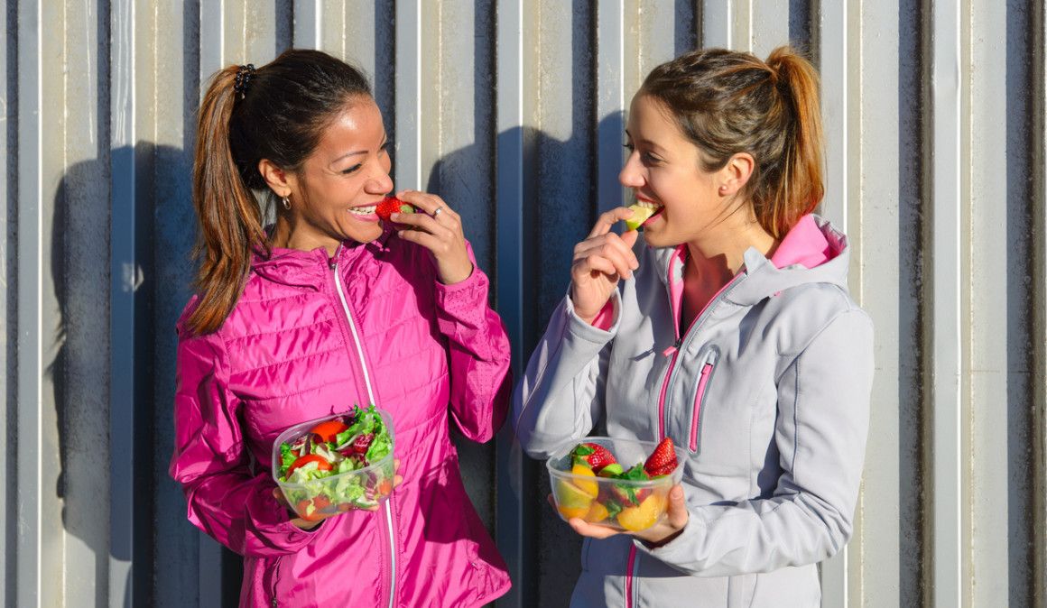 Las necesidades alimentarias de las corredoras