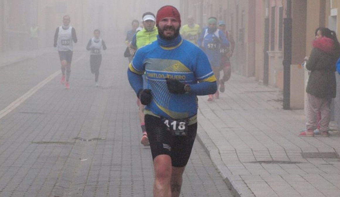 Uno de los participantes descalificados en el Medio Maratón de Toro | Organización