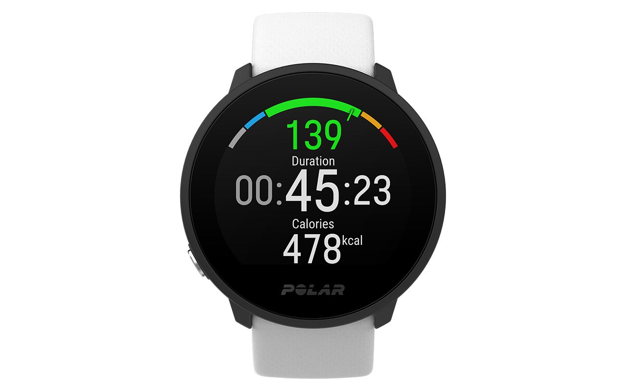 Polar Unite ofrece información de carrera como los Vantage