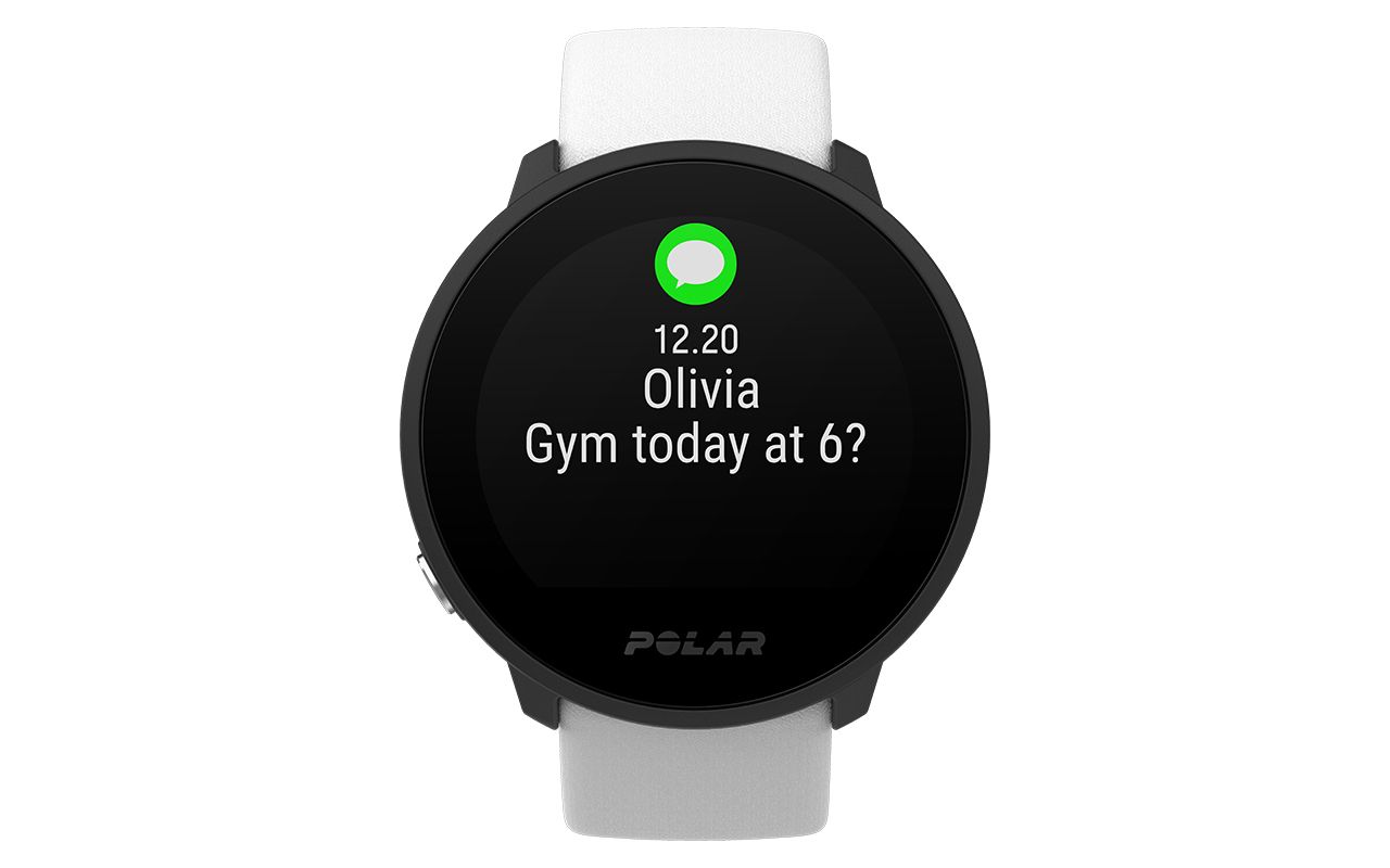 Polar Unite también recibe las notificaciones del móvil