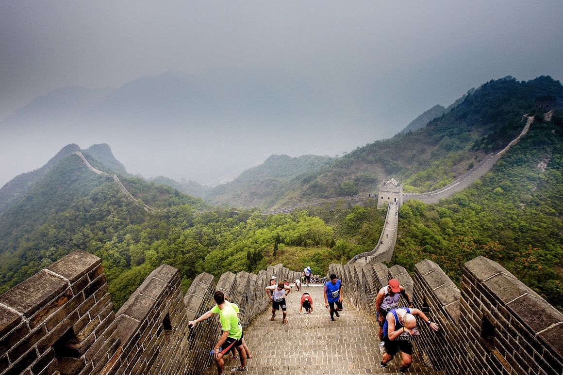 El Maratón de la Gran Muralla China