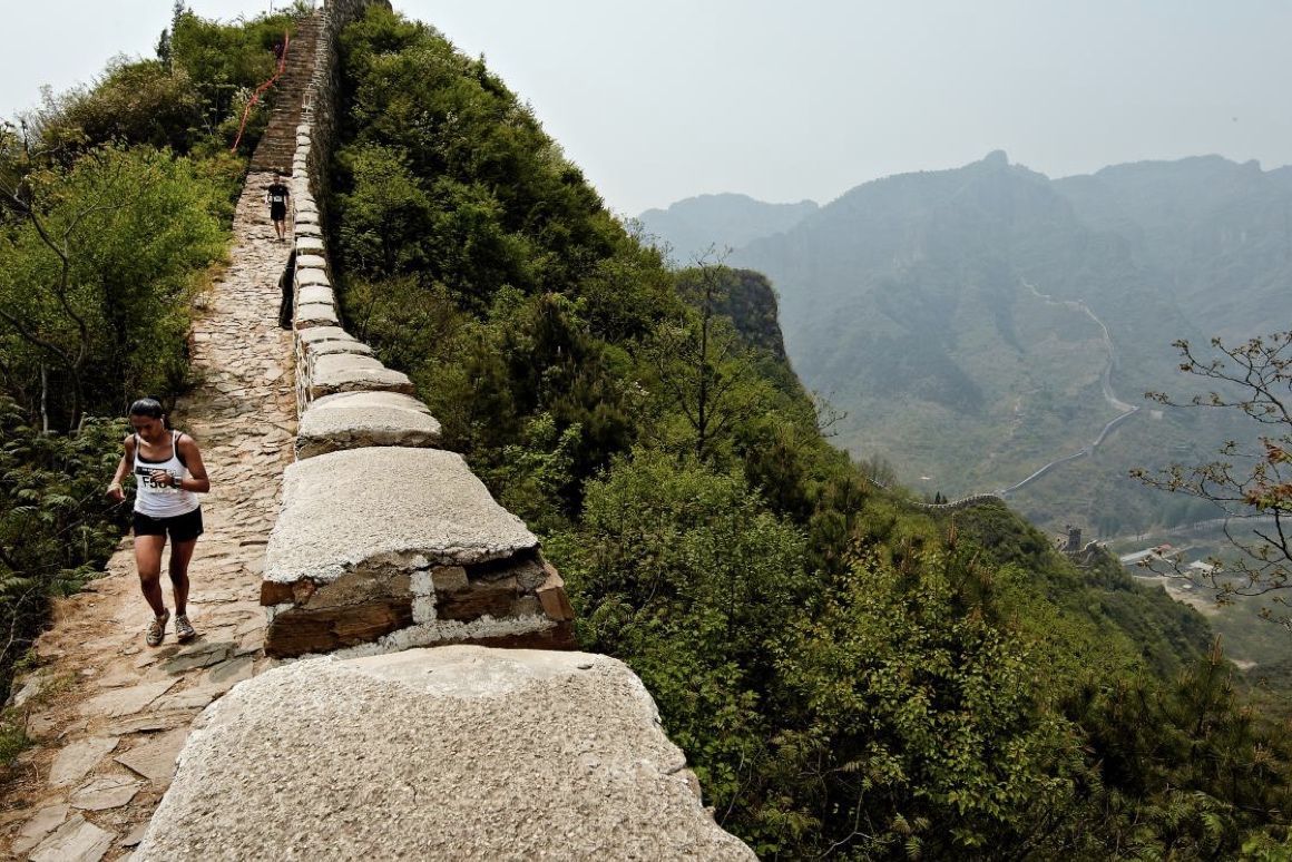 El Maratón de la Gran Muralla China