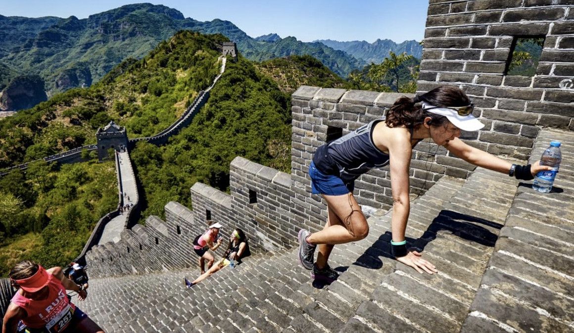 Una imagen del Maratón de la Gran Muralla china | soycorredor.es