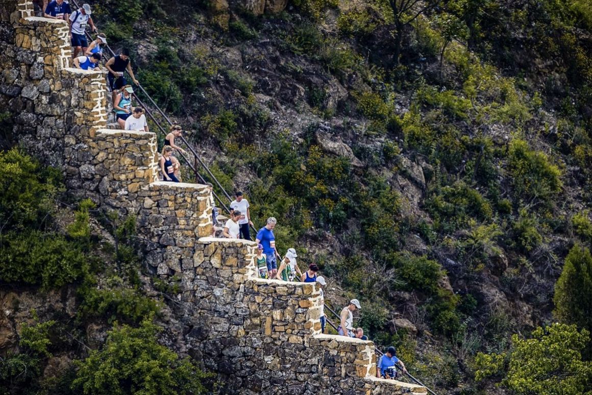 El Maratón de la Gran Muralla China