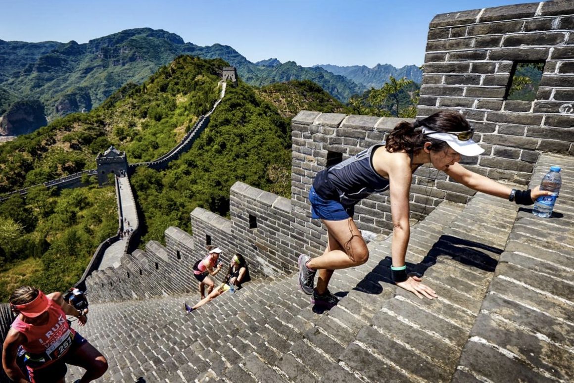 El Maratón de la Gran Muralla China