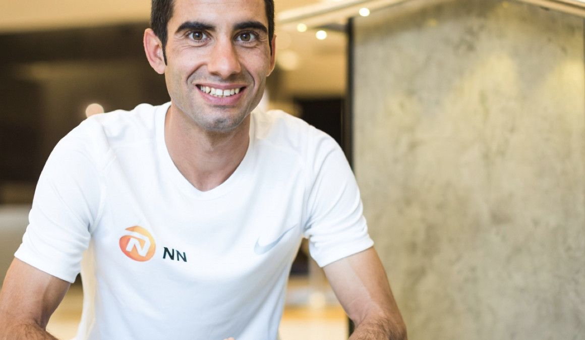 Marc Roig durante una entrevista | NN Running Team