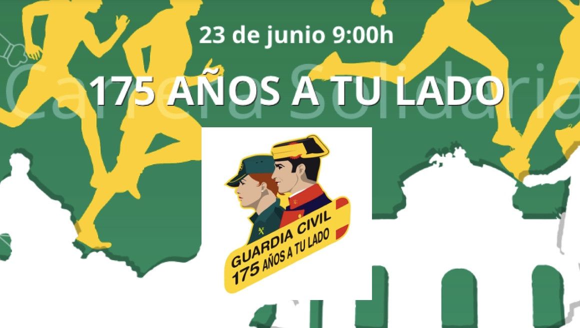 La Guardia Civil celebra su 175º aniversario con una carrera