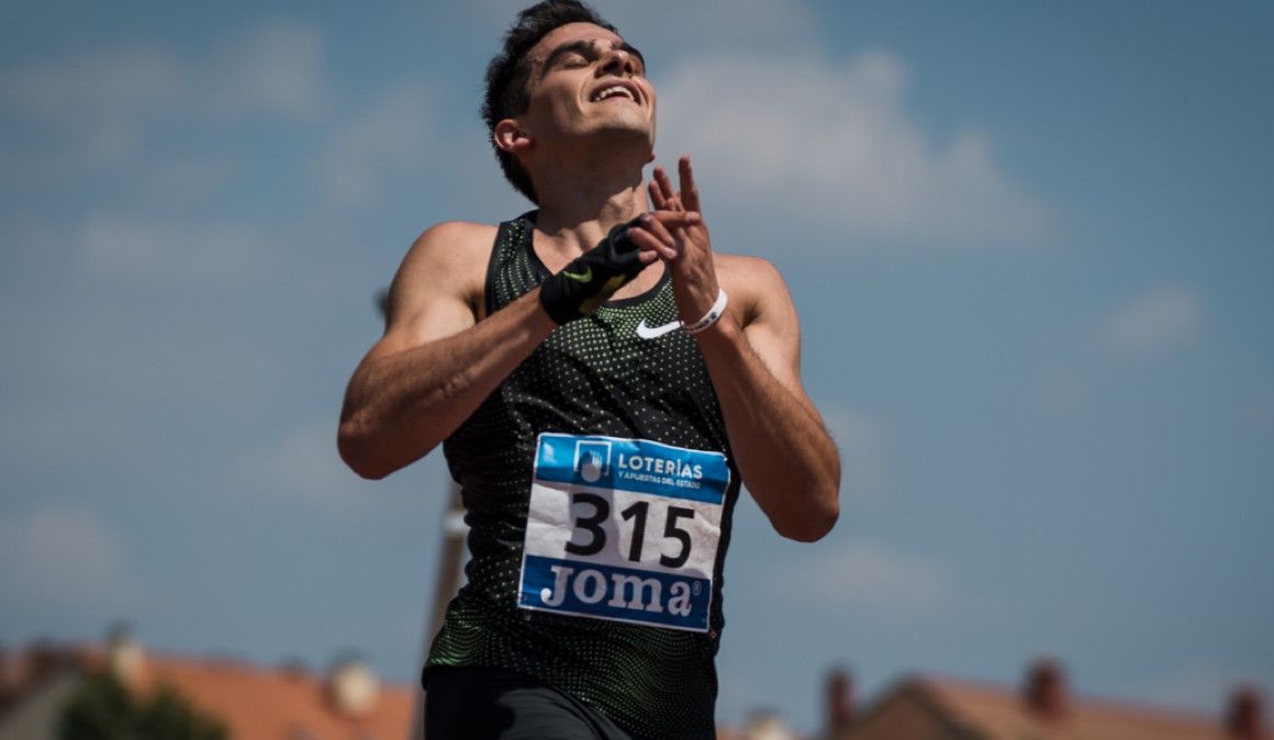 Bruno Hortelano, el velocista europeo más completo de la historia. Foto: Sportmedia.