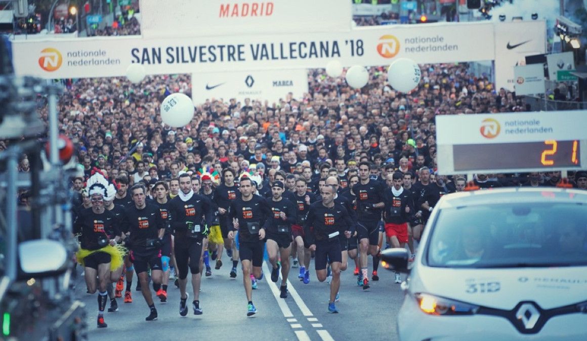 Una imagen de la San Silvestre Vallecana 2018 | soycorredor.es