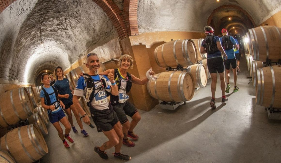 La carrera con vino de Ribera en los avituallamientos